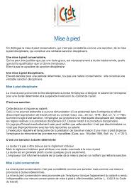 Pour cela, vous le convoquez à un entretien préalable afin de 24332 utilisateurs ont déjà utilisé ce modèle de lettre. Calameo Question De Salaries Mise A Pied