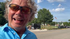 We are at the scene of the crime! Well, the crime hasn’t been committed  yet… Well, it’s not really a crime it’s a concert! Are you coming to  Madison for July 4? Are you? Hope so!