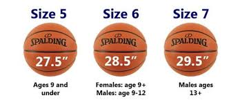 Basketball Sizes For All Ages Basketball Football Players