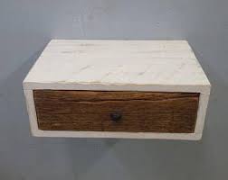 Floating Bedside Table Floating Nightstand Wall Mounted Shelf Modern Rustic Table Wall Mounted Bedside Table Wall Mounted Shelves Rustic Bedside Table