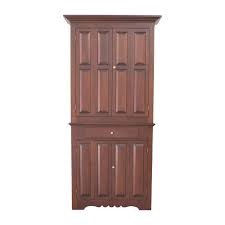 It's multifunctional and provides a great accent to the room. 73 Off Tom Seely Tom Seely Corner Media Cabinet Storage
