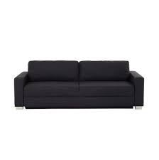Canape Convertible 3 Places En Tissu Anthracite Urban Maisons Du Monde Fabric Sofa Bed Sofa Sofa Bed