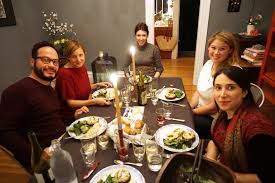 When water begins to boil, cover pot, transfer to oven (400*), and cook for 17 minutes until perfectly cooked. A Hearty Winter Pescatarian Dinner Party Emilystyle
