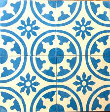Nous sommes spécialistes dans la production de carreaux de ciment. Carreau Ciment Cuisine Et Salle De Bain1m Modele Palma Bleu Carrelage Mosaique