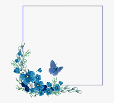 For flowers blue 10 images found by accurate search and more added by similar match. Ftestickers Border Frame Watercolorflowers Butterfly Border Floral Transparent Background Hd Png Download Transparent Png Image Pngitem
