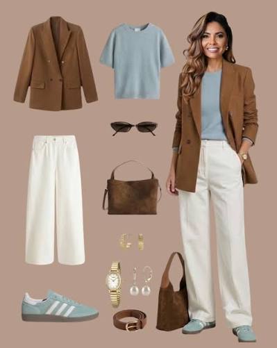 4 looks de trabalho sem salto, mas com muita presença Se você acha que precisa de salto pra parecer elegante… talvez esteja errando no styling Animal print Mesmo sem salto, já traz