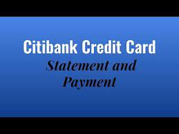 Check spelling or type a new query. Citibank Credit Card Payment And Statement Youtube