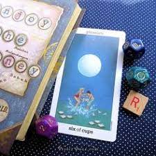 So the six of cups will tell of deep emotions, that have passed the depths of pain and fear and therefore will enjoy the pleasures of harmony and devotion more than ever before. 330 Mystical Tarot Ideas Tarot Oracle Cards Tarot Cards
