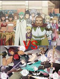 Freya familia elite vs Loki familia elite, but it's a fight without falna :  r/DanMachi