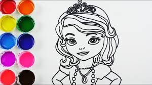 Dibujo Para Colorear De Princesas