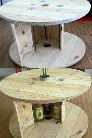 10 idees recup de touret pour le decor bricolage maison table basse touret table basse exterieur projets de mobilier