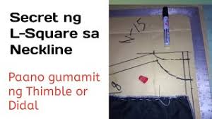 La novetat que ha tingut una molt bona acceptació els didals ergonomics de la marca @prym.consumer, s'adapten perfectament al dit amb un colorido molt. Paano Gamitin Ang Iskwala Sa Pagkuha Ng Neckline Paano Gumamit Ng Didal Paano Magbuhol Ng Sinulid Youtube