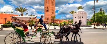 Das schöne marrakesch, das in den bummel durch die stadt. Medina In Marrakesch Marokkanisches Nationales Buro Fur Tourismus
