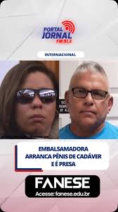 No Texas, nos Estados Unidos, a embalsamadora Amber Paige Laudermilk foi  presa sob acusação de abuso sexual contra o cadáver de um homem após  arrancar o órgão genital do corpo e colocá-lo na boca., A ...