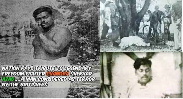 Nation pays tribute to legendary freedom fighter Chandra Shekhar Azad who terrorized Britishers