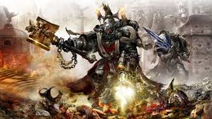 They are the sons of the angel, the blooded host, the defenders of humanity. Blood Angels Wallpaper Action Adventure Game Strategy Video Game Games Fictional Character Warlord 341521 Wallpaperuse