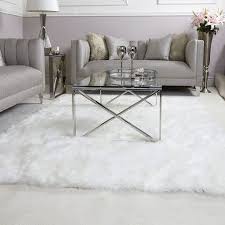 White Faux Fur Rug 140x200 Category Cushions Home Perfect Picture Rug On Carpet Living Room Ap In 2020 Faux Fur Rug Living Room White Faux Fur Rug Faux Fur Rug