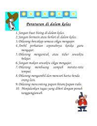 Kelas adalah sebuah ruangan yang digunakan untuk kegiatran belajar dan mengajar yang umumnya berisi. Peraturan Di Dalam Kelas