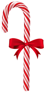 Candy Cane With Red Bow Png Clip Art Image Tiaras