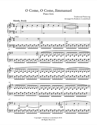 O Come O Come Emmanuel Piano Solo A Pianist S Musings Blues Piano Learn Piano Piano Teaching