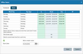 A simple time tracker with powerful reports and it works across all your devices. 9 To 5 Work Schedule