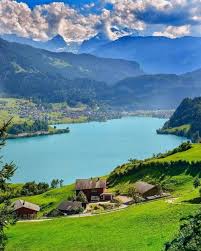 Switzerland Is So Vibrant Lake Lungern Switzerland Adventure Travel Wanderlust Nature Photography Places To Travel Romantic Travel Travel