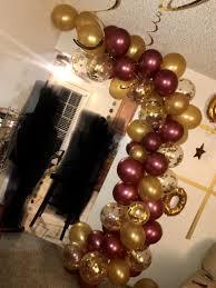 Ballon Garland Gold Party Decorations Gold Graduation Party Gold Birthday Party