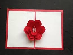 How to make a honeycomb flower pop up card. Flower Card Making With Paper Novocom Top