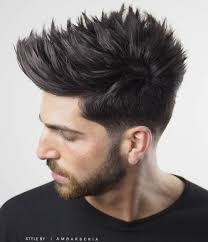 The back and sides are scissor cut with fullness in the back and a slight disconnect. 50 Must Have Medium Hairstyles For Men