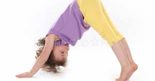 Downward Facing Dog Namaste Kid Kids Yoga Poses Yoga For Kids Yoga Poses