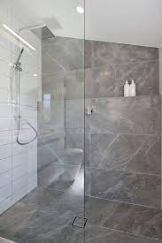 Bathroom Grey Fluery 450 X 900 Designer John Kaminski Bathroom Direct Https Www Tiles Co Nz About New Bathroom Layout Bathroom Wall Tile Bathroom Design