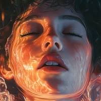 relaxing music with echo bell high frequency