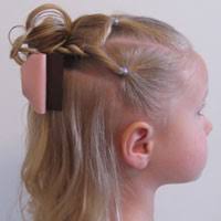 Hairstyles for toddler girls biography toddler girls' hair can range from long and thick to short and baby fine, but keeping it looking neat and cute can be quite a challenge. Combo Flower Girl Hairstyle Babes In Hairland