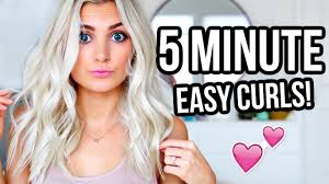 5 minute hairdryer beach waves for breezy mornings. Easy Beach Waves For Short Hair How To Get White Blonde Hair Aspyn Ovard Youtube