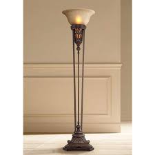 Light up your room with chandeliers, floor lamps & more from pottery barn®. Fleur De Lis Champagne Glass And Bronze Torchiere Floor Lamp T3887 Lamps Plus