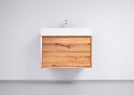 Waschbeckenunterschrank „harkon von wayfair gekauft märz. Waschtischschrank In Eiche Weiss Matt One Bath