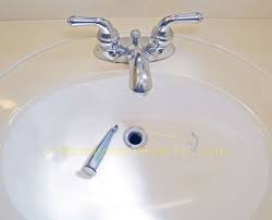 If your stopper is dirty, it's likely your drain is dirty as well. How To Replace A Pop Up Sink Drain Remove The Old Drain Sink Drain Stopper Pop Up Sink Drain Bathroom Sink Drain Stopper