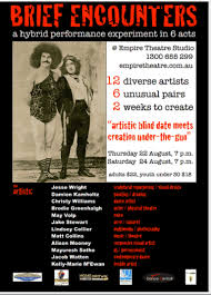 Brief Encounters Toowoomba Poster Flyer Brief Encounter Brief Toowoomba