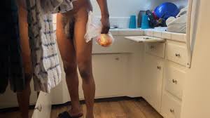 MY STEPDAD NAKED IN THE KITCHEN