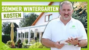 Eine überdachte terrasse lässt sich preiswert in einen wintergarten umwandeln foto: Wintergarten Aus Einem Terrassendach Erweitern Im Baukastenprinzip Ambitop Terrassendach Youtube