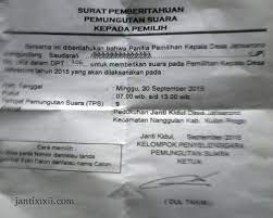 Kop surat atau yang biasa kita sebut kepala surat, merupakan hal penting dalam pembuatan surat undangan rapat untuk menerangkan identitas jelas. Pemberitahuan Dan Undangan Pencoblosan Di Tps 9 Untuk Warga Janti Lor Janti Kidul Berita Dan Budaya Janti Jatisarono Nanggulan Kulon Progo Yogyakarta