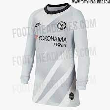 Nike Logo Kepa Surprise Debuts Unreleased Chelsea 19 20 Goalkeeper Third Kit Footy Headlines