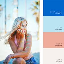 Free collection of color palettes ideas for all the occasions: 7 Summer Inspired Color Palettes For Your Brand Design Pickle