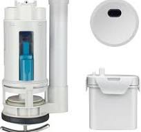 Kit de descarga de inodoro sin contacto, limpiador automático de inodoro,  kit de repuesto de válvula de descarga doble, kit de accesorios para  tanque, ...