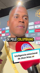 Inteligencia emocional de Jhon Arias en el fútbol