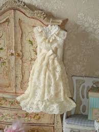 Dollhouse Victorian Dress On Hanger 1 12 Miniature Dress For Dollhouse Miniature Dress Dollhouse Dresses Doll Dress