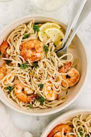 Lemon Garlic Shrimp Pasta Recipe Garlic Shrimp Pasta Recipes Garlic Shrimp Pasta Lemon Shrimp Pasta