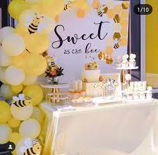 20 Bee Party Ideas That We Love B Lovely Events Bee Baby Shower Baby Shower Themes Bee Baby Shower Theme