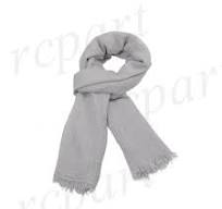 New men's women's scarf scarves large wrap winter solid polyester silver  gray