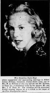 Geraldine Earle Hoyt Hillman (1920-2012)